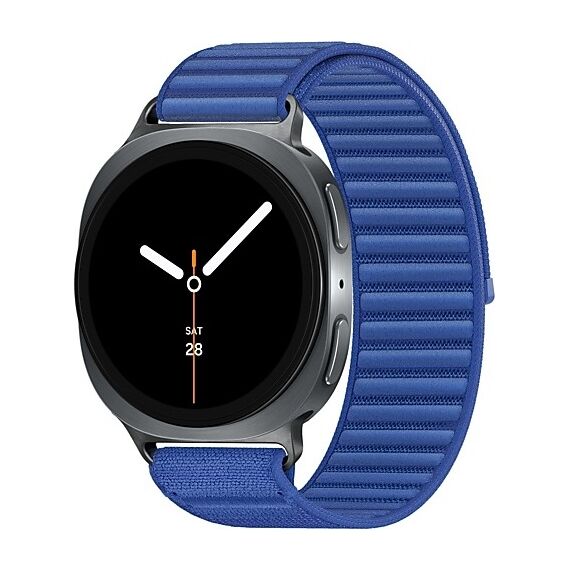 Galaxy Watch8 | 40 мм | Graphite | Fabric/Blue | S/M, Размер ремешка : S/M, Тип ремешка : Fabric, Размер корпуса : 40 мм, Подключение часов : Bluetooth / Wi-Fi, Цвет ремешка: Blue, Цвет: Graphite